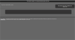 Desktop Screenshot of harrer-technik.com